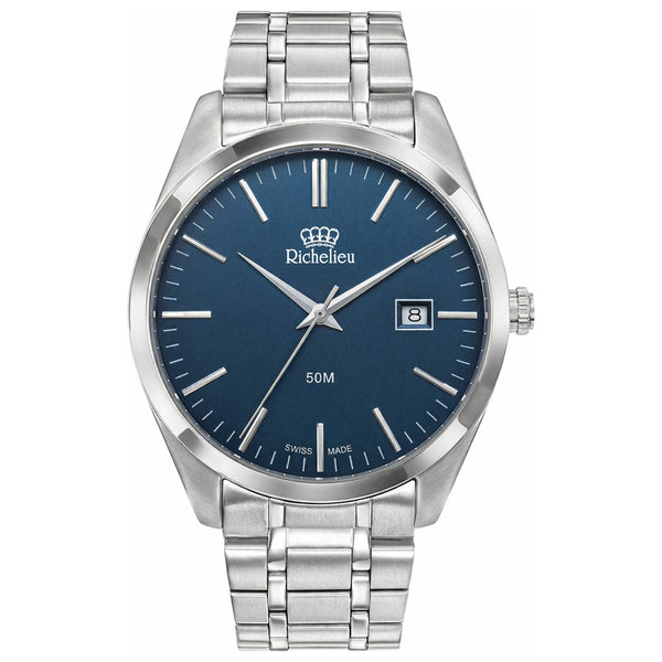 Preloved - Richelieu Mens Classic 42mm Quartz Watch One Color Watches
