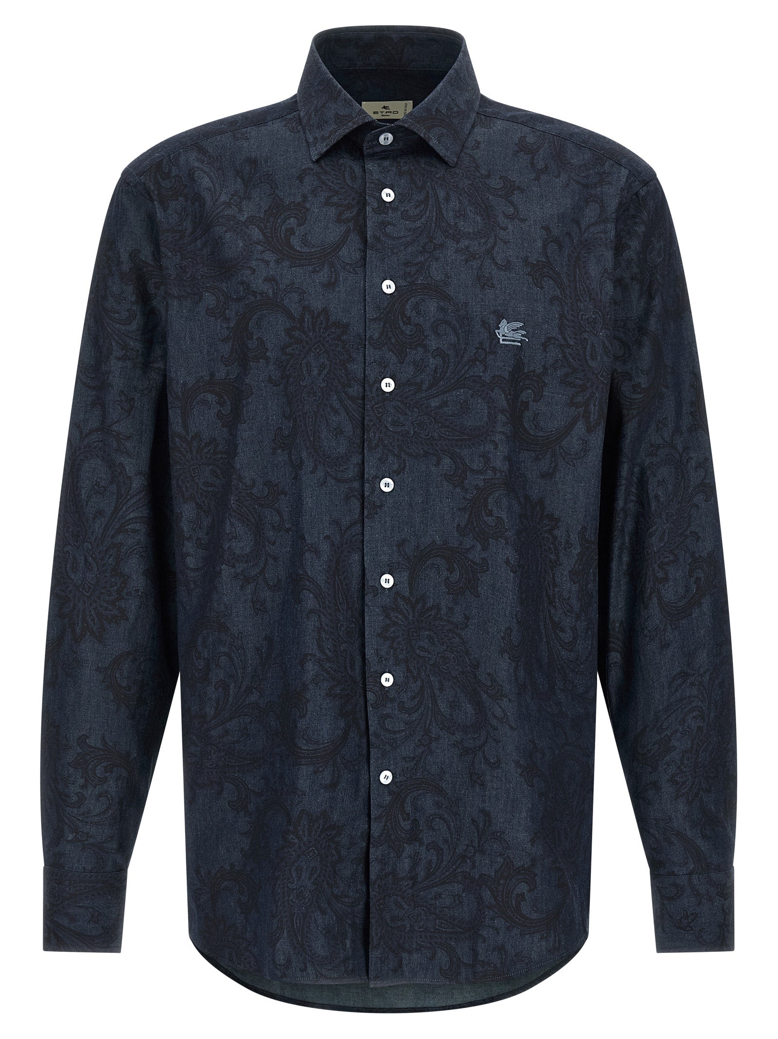 Paisley Ramage shirt Blue Cotton Shirt, Blouse