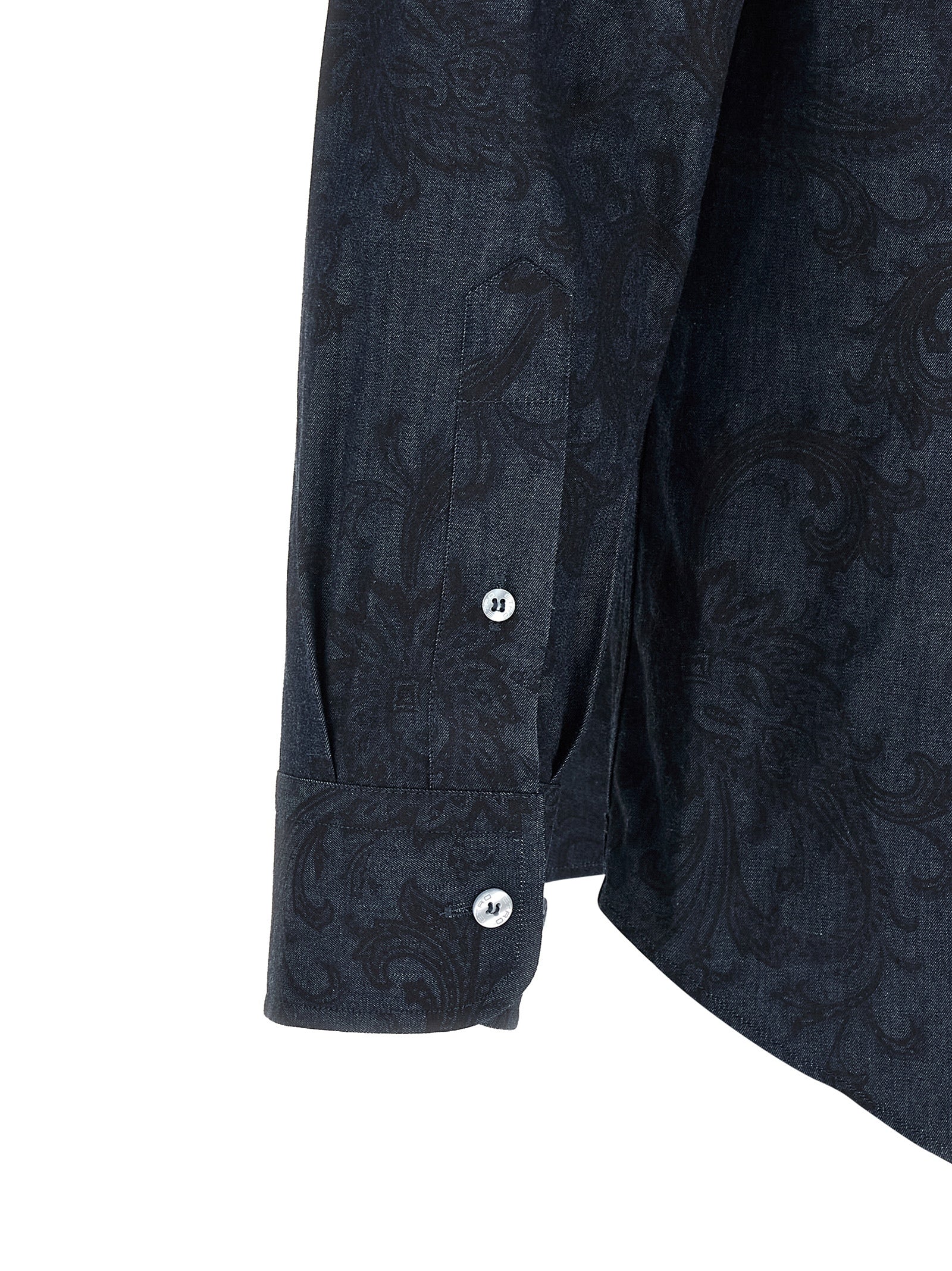 Paisley Ramage shirt Blue Cotton Shirt, Blouse