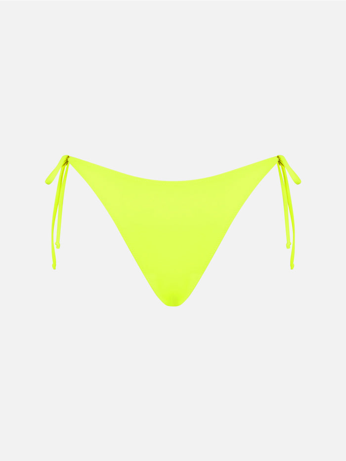 Fluo Yellow Marielle Swim Briefs Bottom
