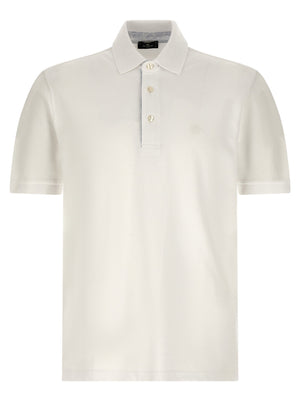 Etro polo shirt in cream