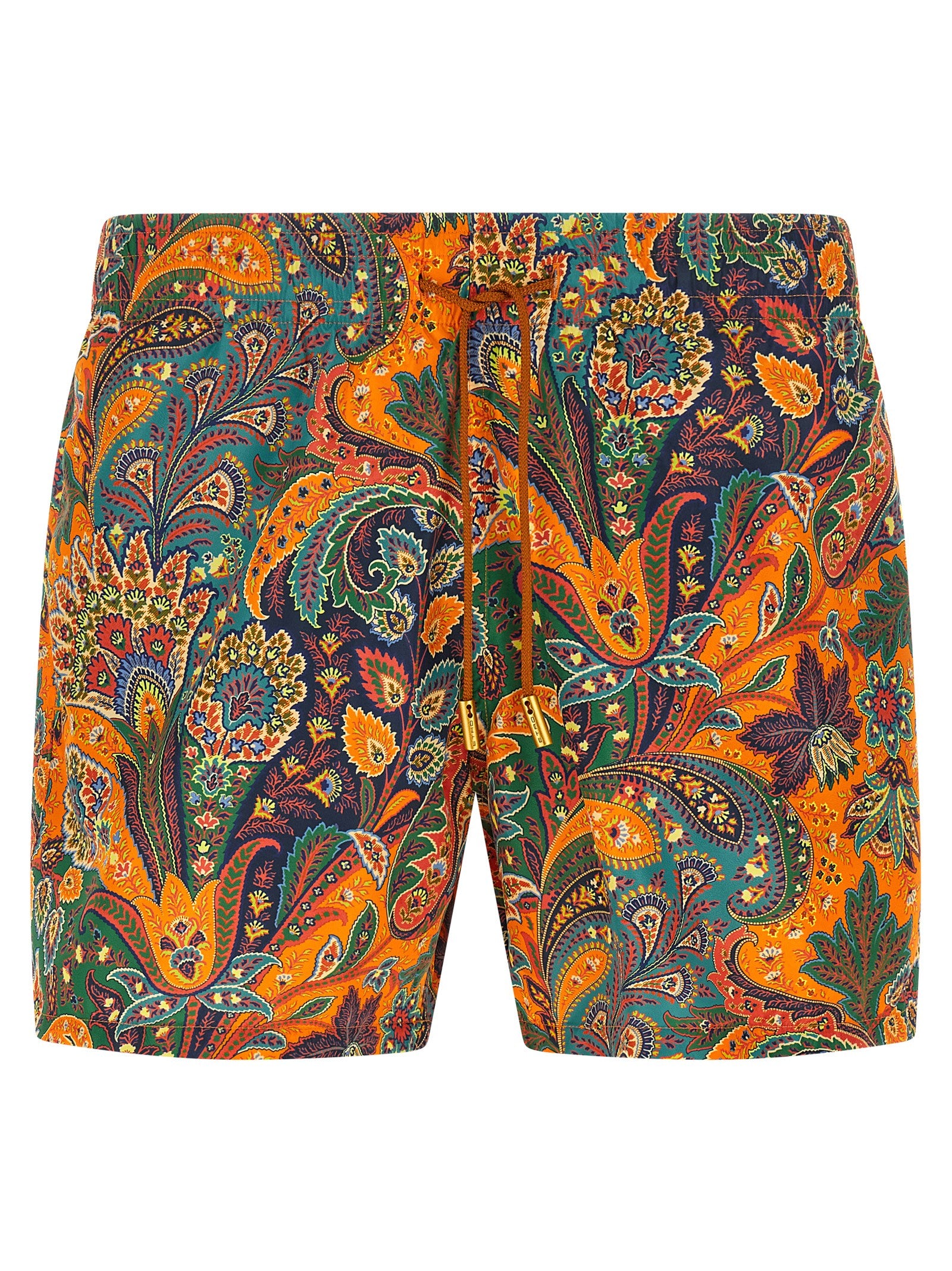 Paisley floral swimsuit Orange Polyester Beachwear