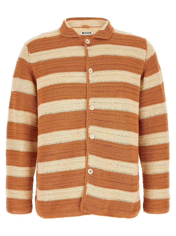 Sherbet Shirt Orange Cotton Shirt, Blouse