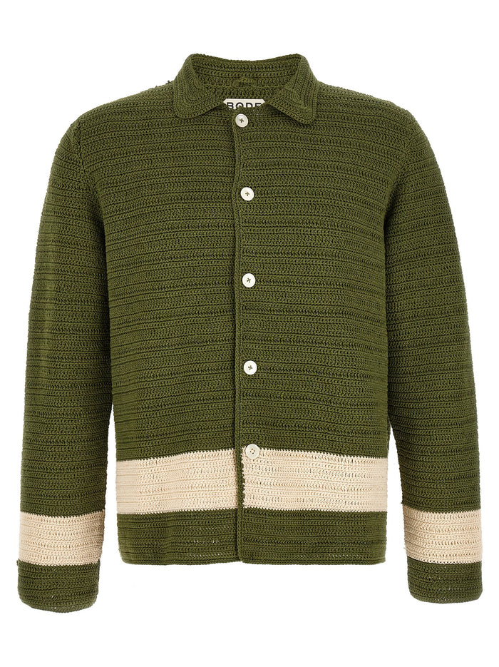 Marsh Shirt Green Cotton Shirt, Blouse