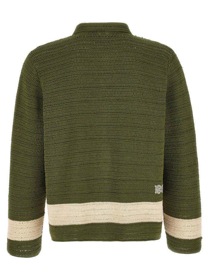 Marsh Shirt Green Cotton Shirt, Blouse