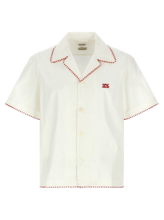 Redbud shirt White Cotton Shirt, Blouse
