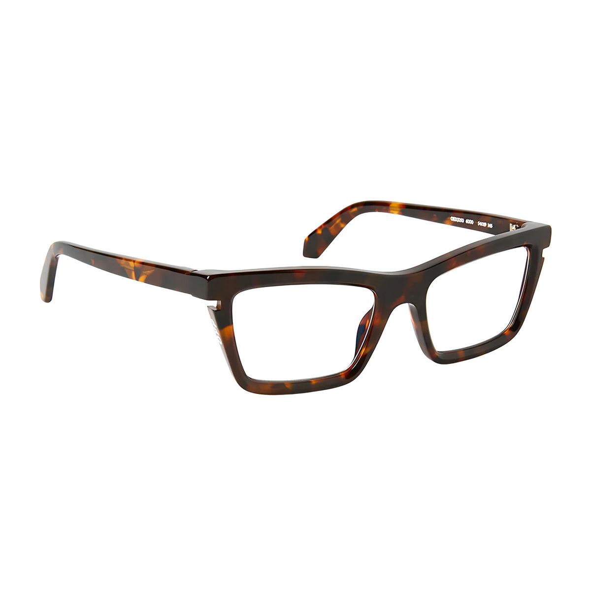 Off White OERJ050 STYLE 50 6000 Havana Marrone Acetate Occhiali Da Vista