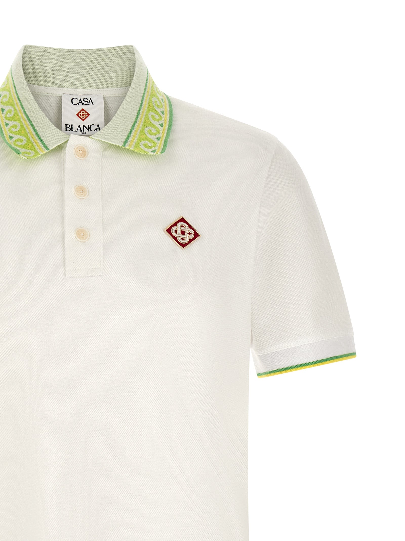 Laurel Polo Shirt White Cotton