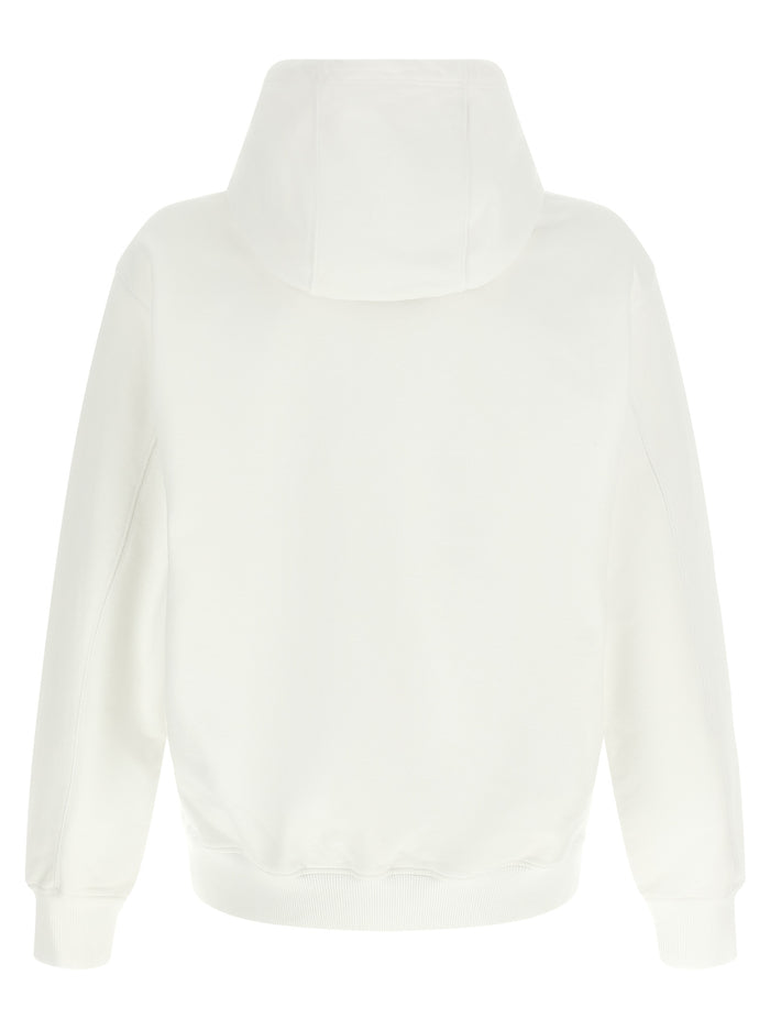 Tennis Club Icon hoodie White Organic Cotton Sweatshirt