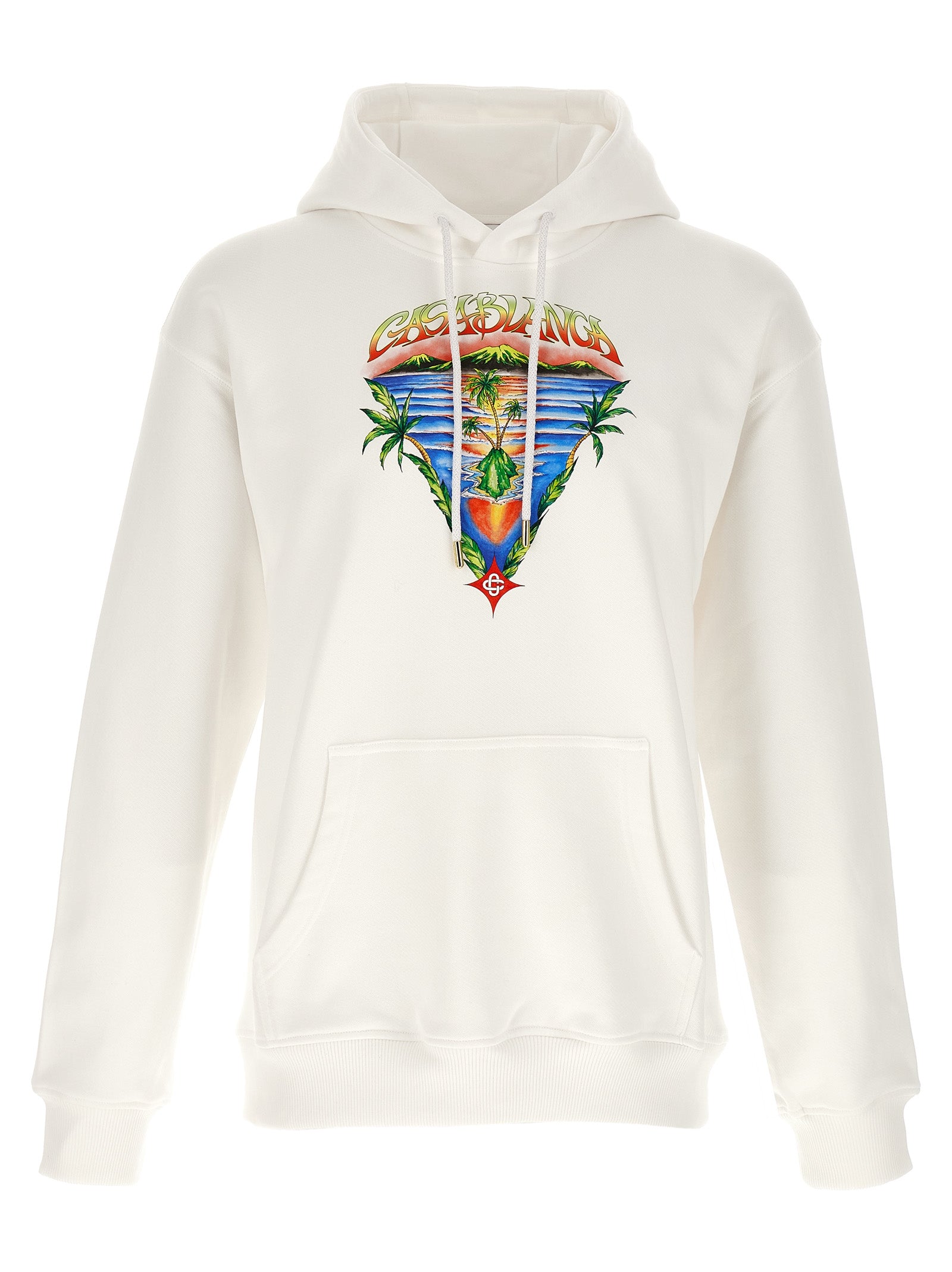 Innocence Triangle hoodie White Organic Cotton Sweatshirt