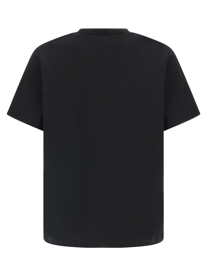 Warped Logo T-shirt Black Organic Cotton