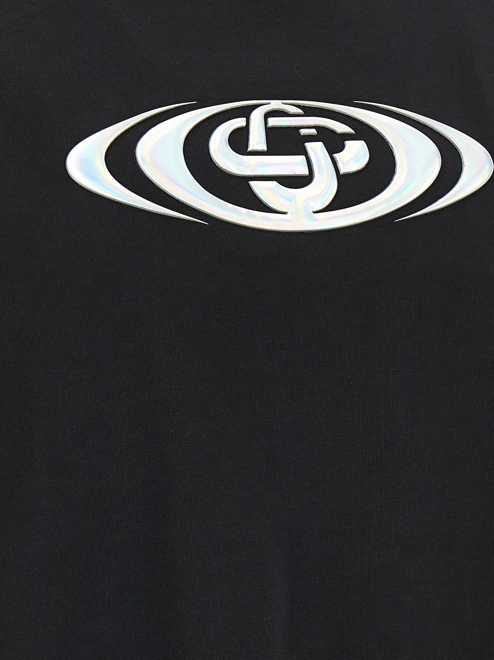 Warped Logo T-shirt Black Organic Cotton