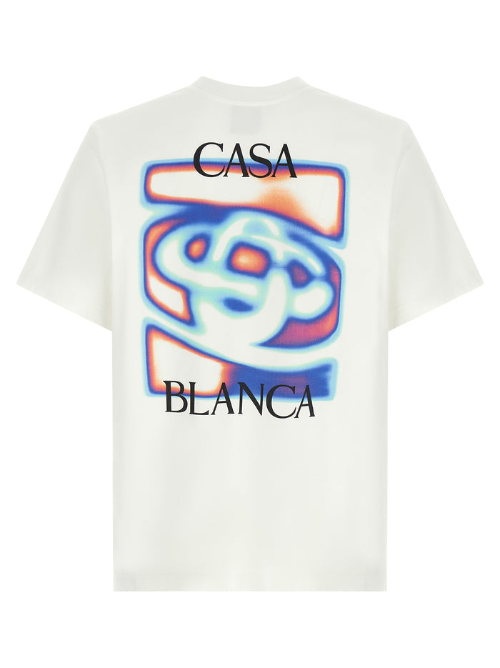 Heat Map T-shirt White Organic Cotton