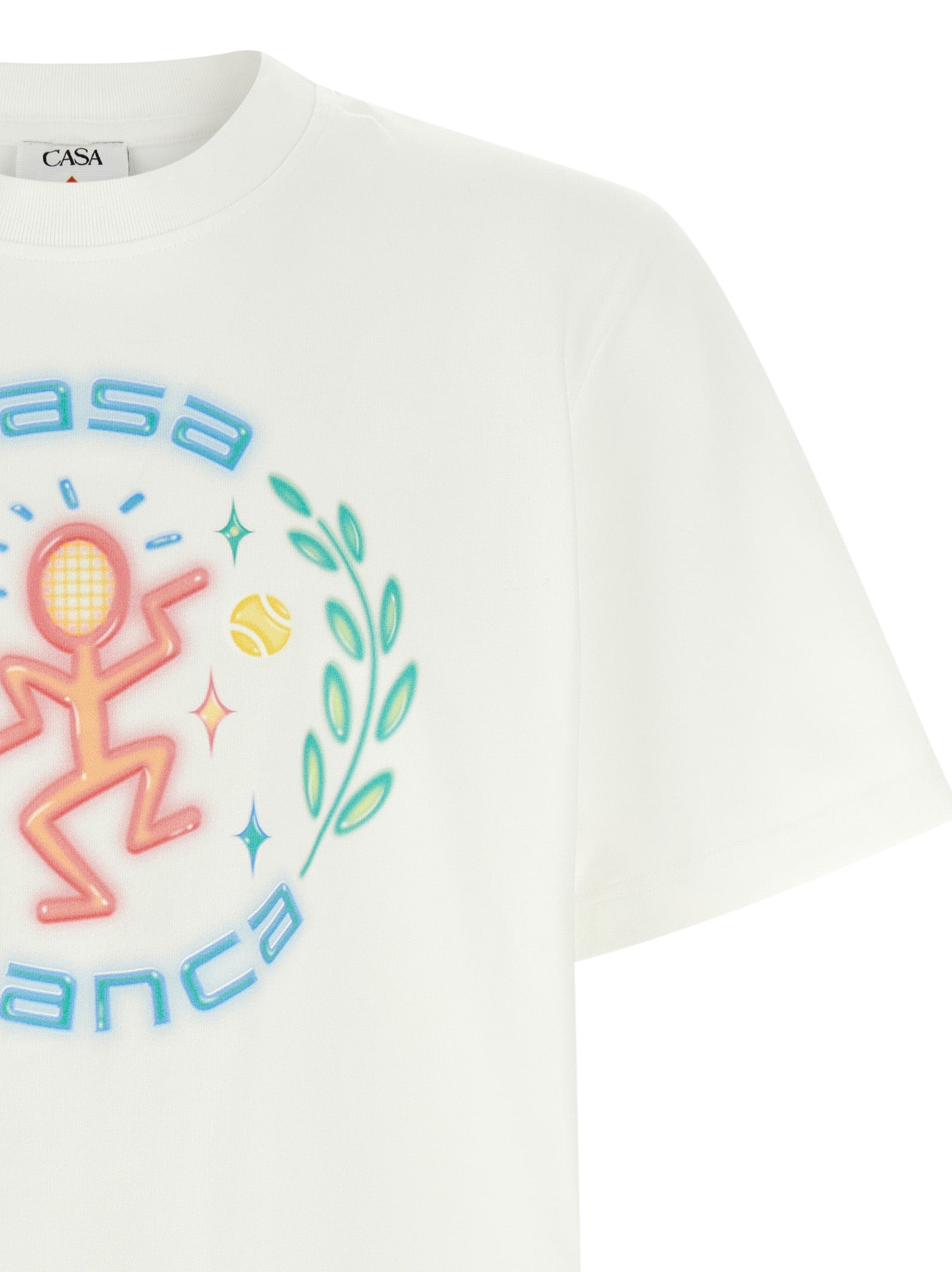 Dance Joy T-shirt White Organic Cotton