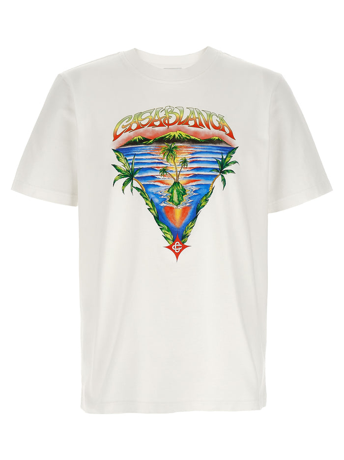 Innocence Triangle T-shirt White Organic Cotton