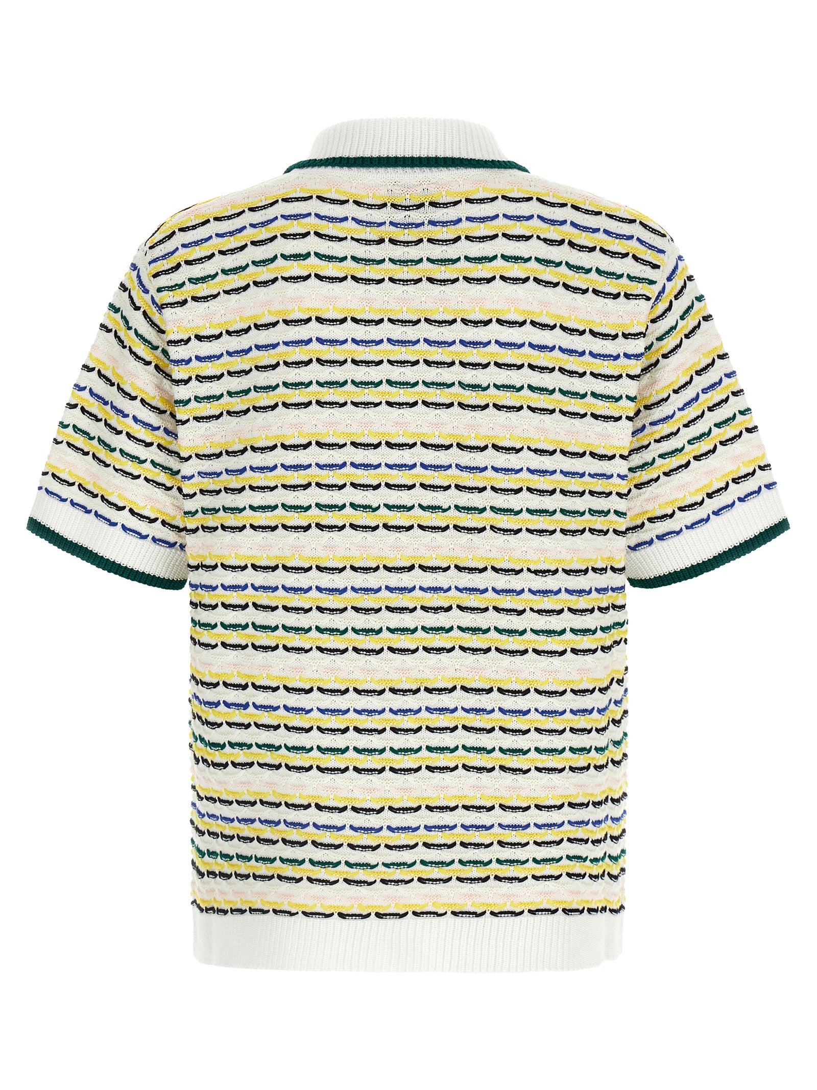 Tuck Stitch Short Sleeve shirt Multicolor Cotton Shirt, Blouse
