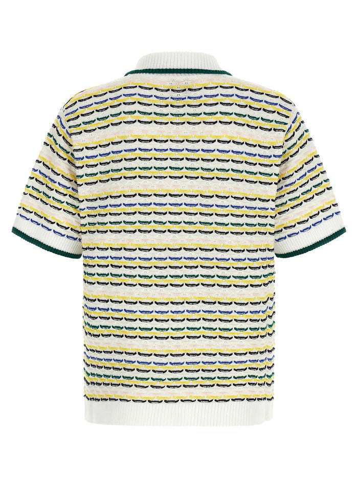 Tuck Stitch Short Sleeve shirt Multicolor Cotton Shirt, Blouse
