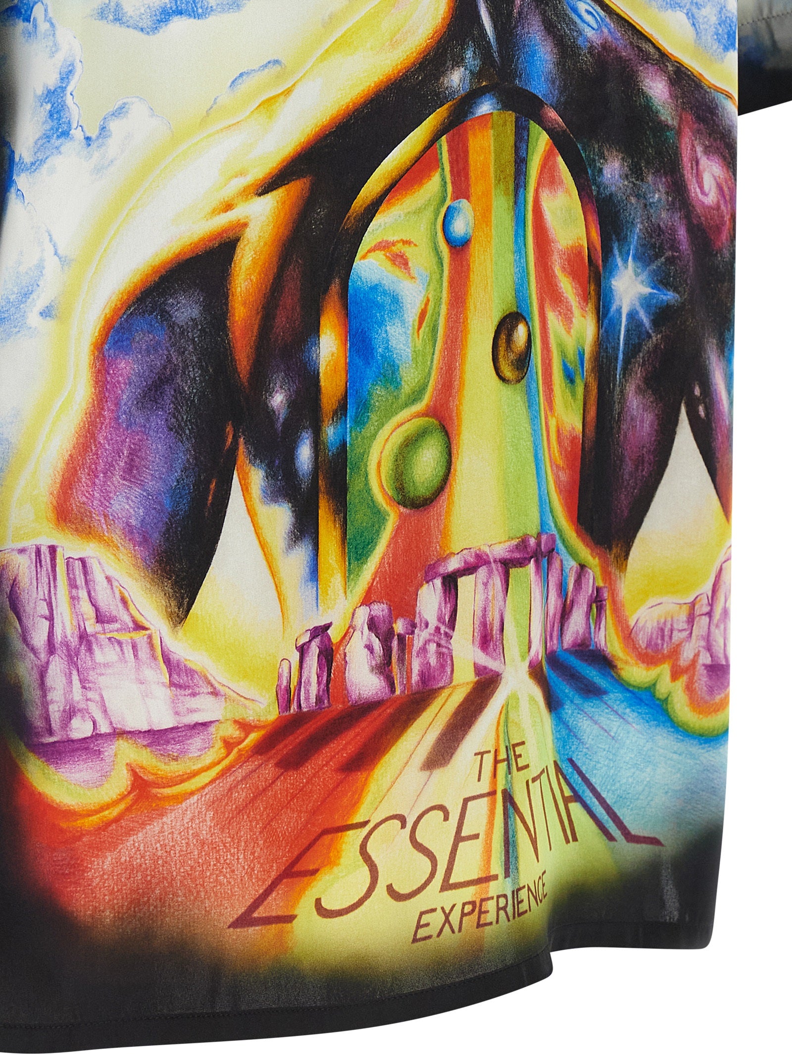 The Essential Experience shirt Multicolor Silk Shirt, Blouse
