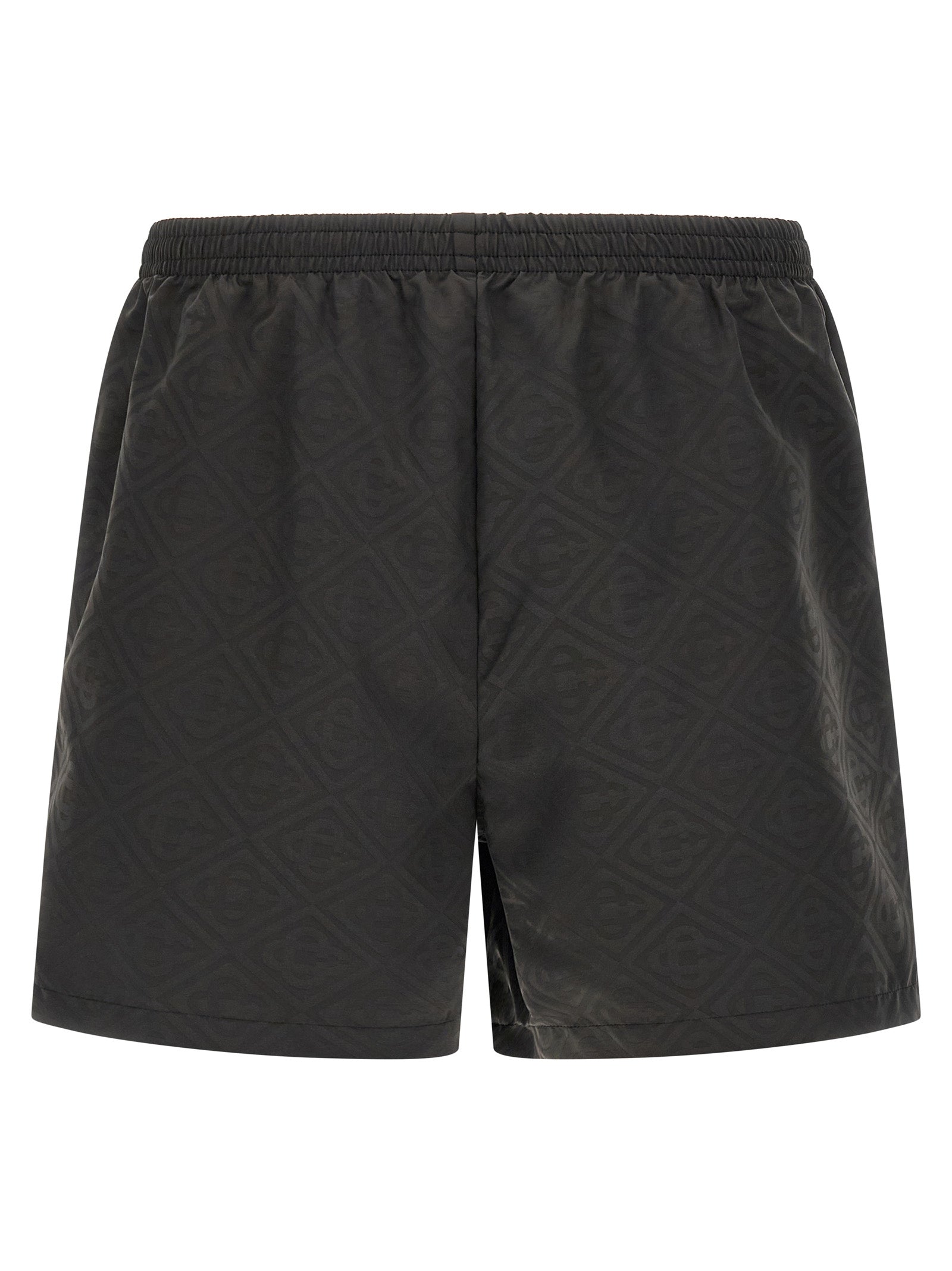 Jacquard logo swimsuit Black Polyester Beachwear