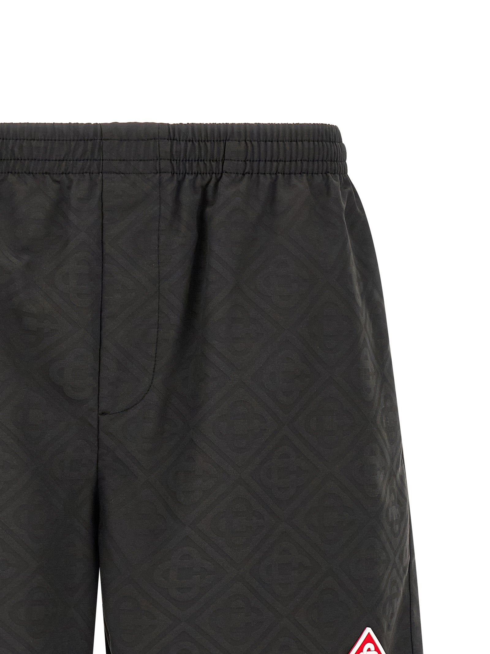Jacquard logo swimsuit Black Polyester Beachwear