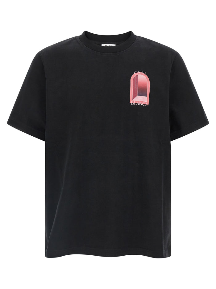 Arches T-Shirt Black Organic Cotton