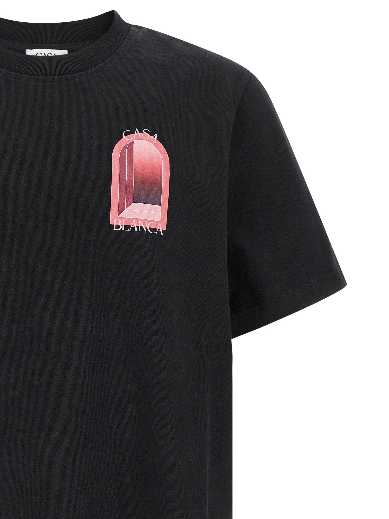 Arches T-Shirt Black Organic Cotton