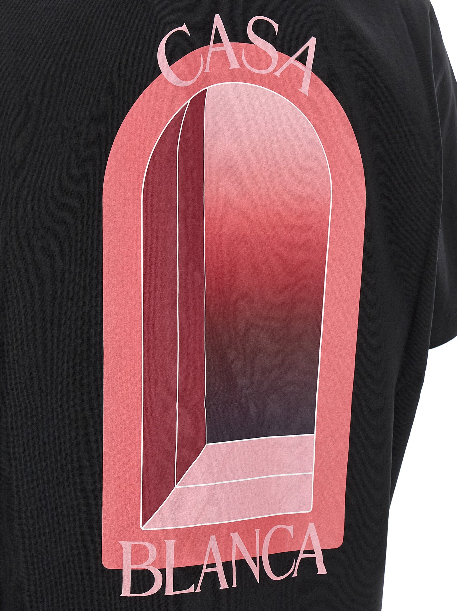 Arches T-Shirt Black Organic Cotton