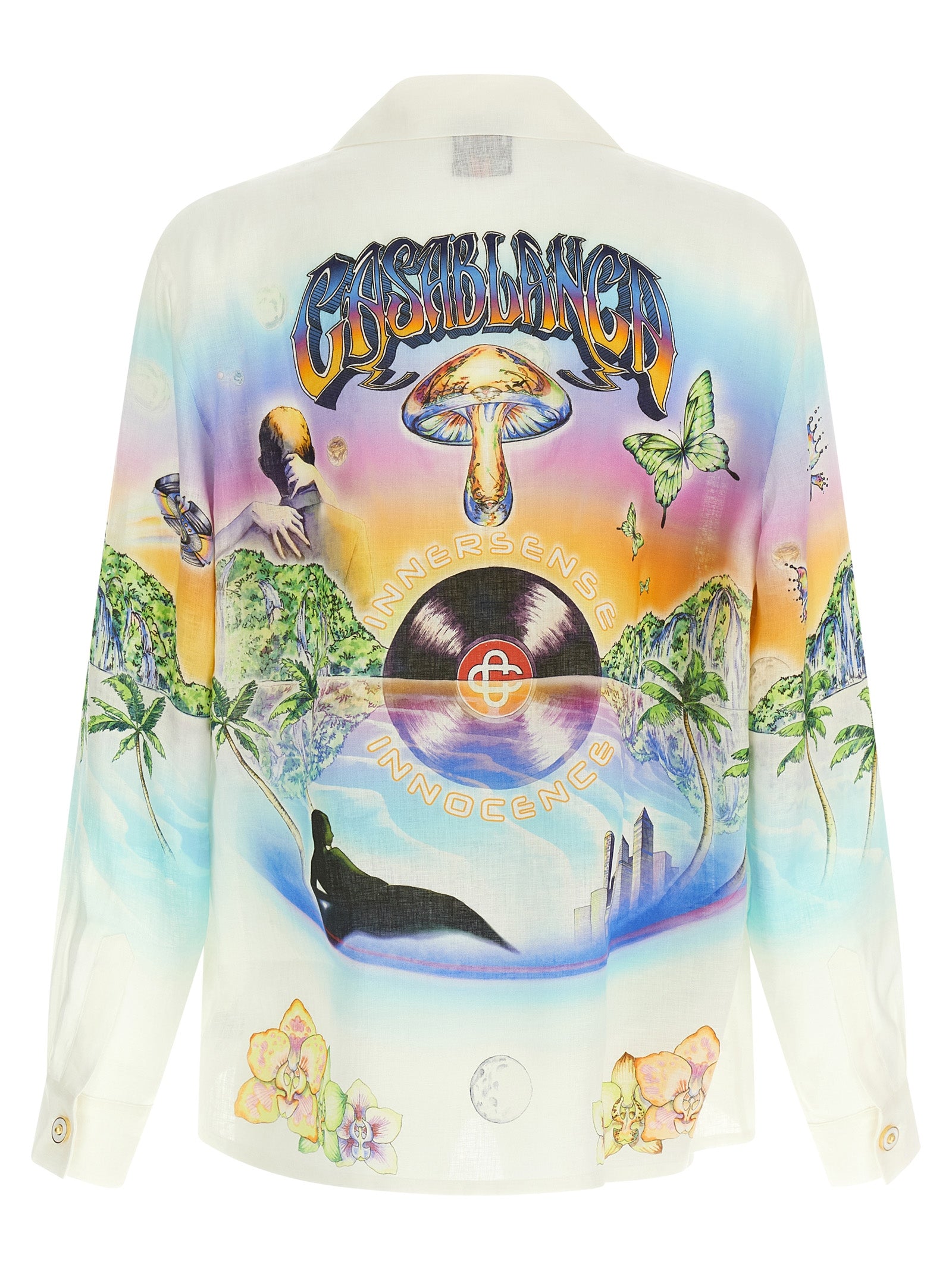 Innocence shirt Multicolor Linen Shirt, Blouse