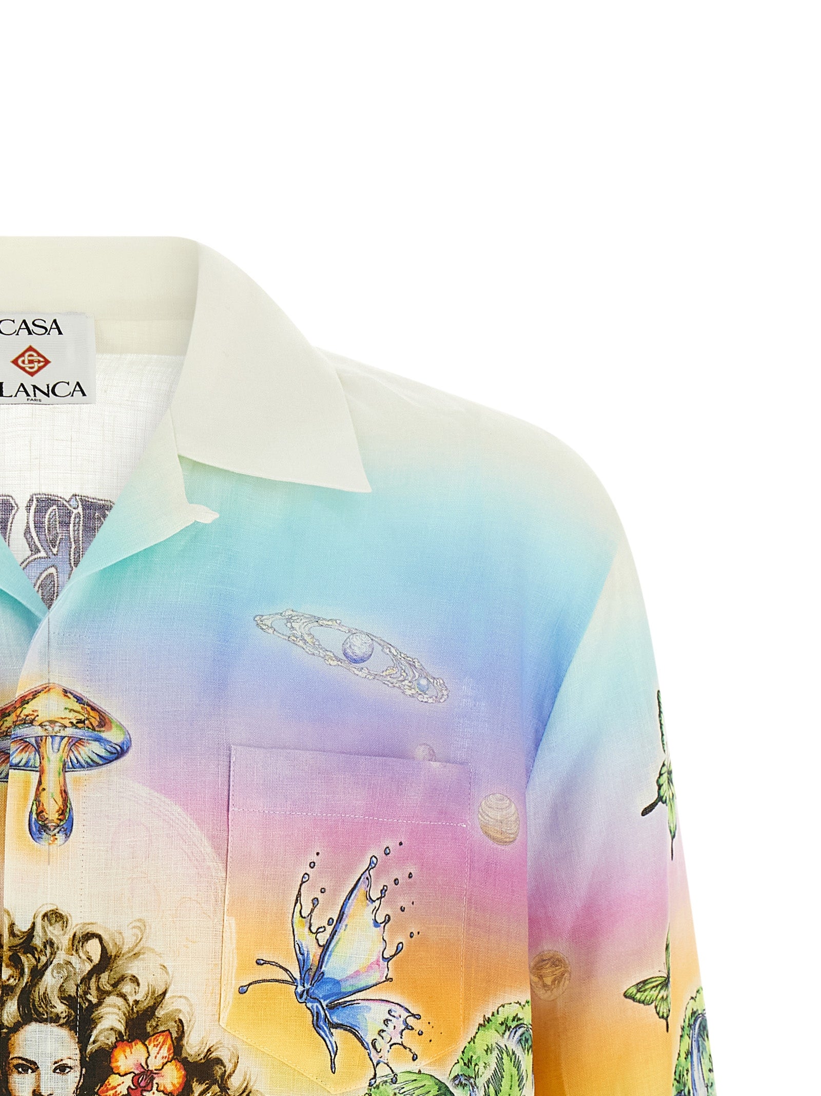 Innocence shirt Multicolor Linen Shirt, Blouse