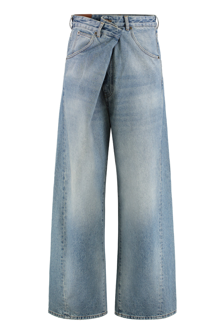 Jeans Ined Oversized Dirty Sand Wash Cotton Regular & Straight-leg