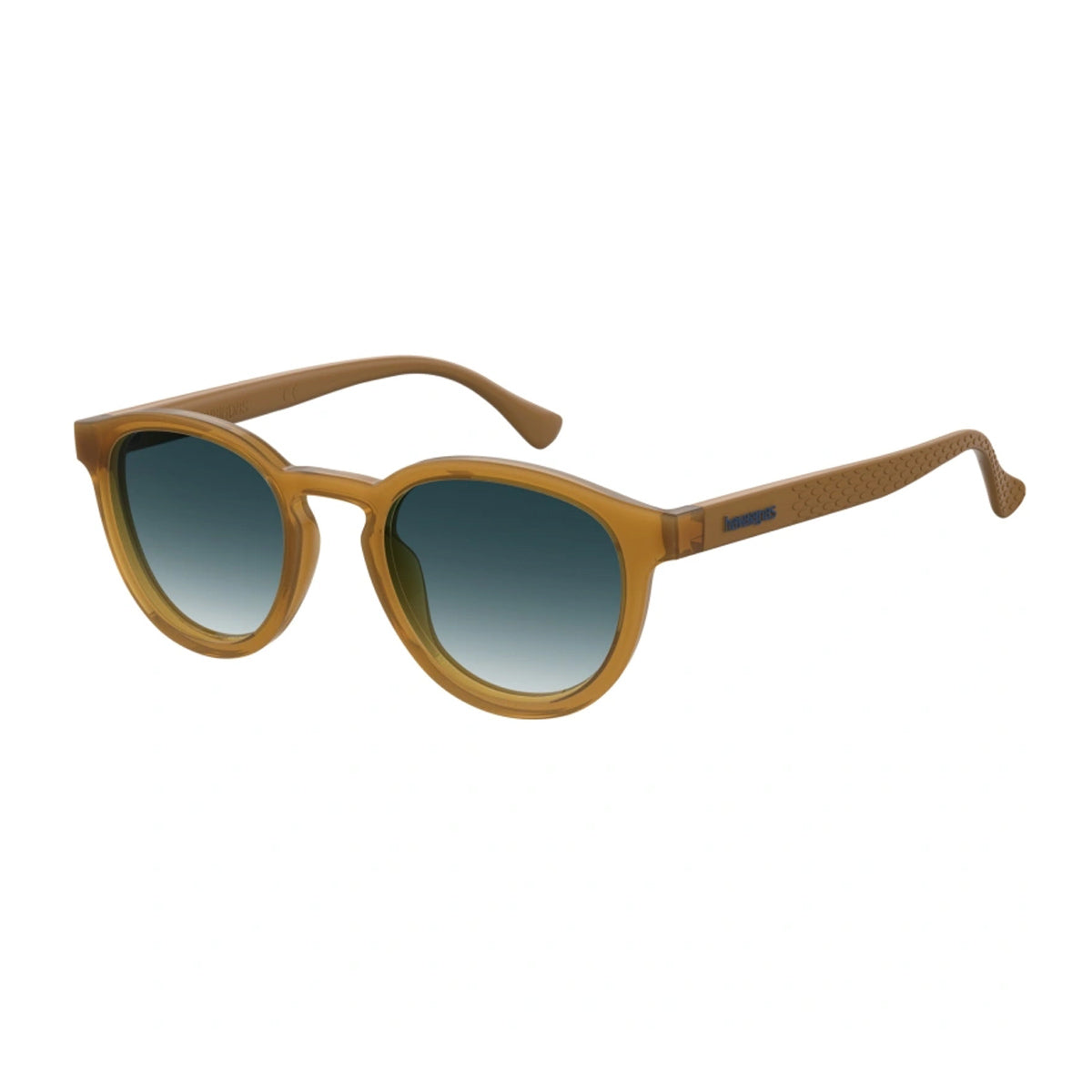 Havaianas Cedro FT4-08 Honey Gold Marrone Chiaro Propionate Occhiali Da Sole