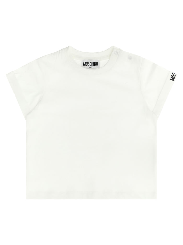 Moschino Teddy Bear t-shirt + dungarees set Multicolor Cotton Dress