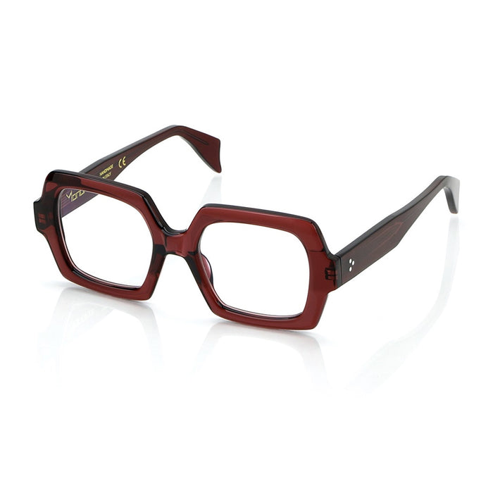 Monokol Concept Eyewear MK304 C41 Bordeaux Trasparente Acetate Occhiali Da Vista
