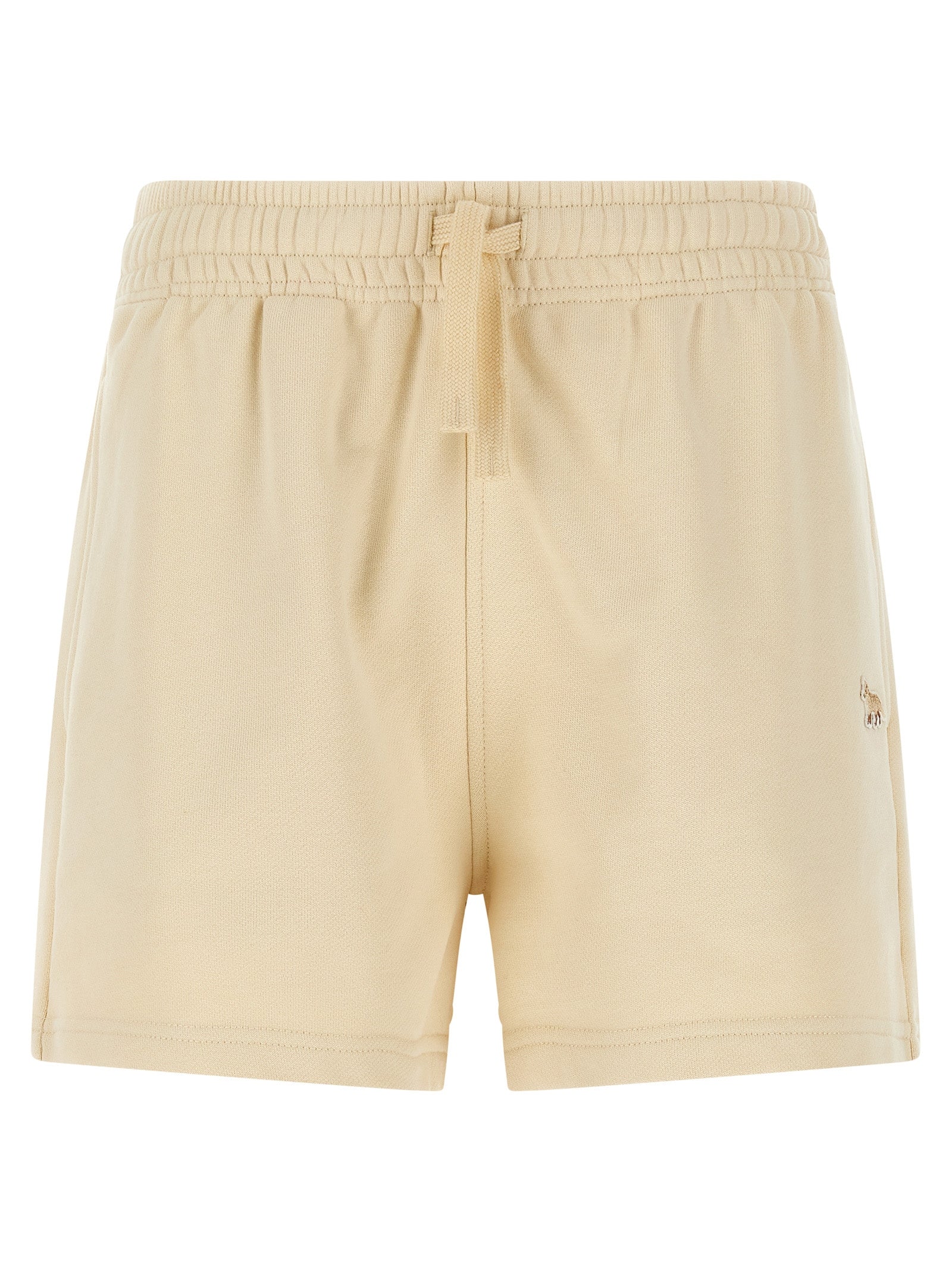 Baby Fox shorts Beige Cotton Bermuda