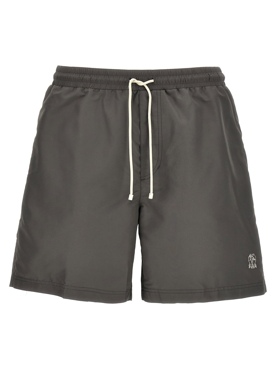 Brunello Cucinelli Logo Swimsuit
