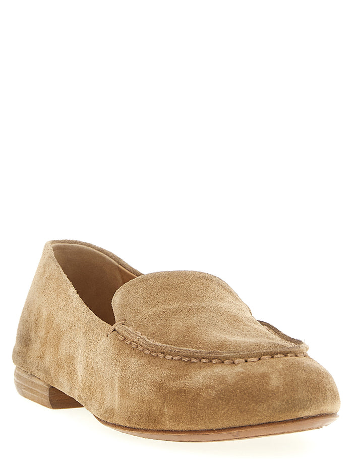 Mandolo loafers Beige Calfskin Leather (bos Taurus)