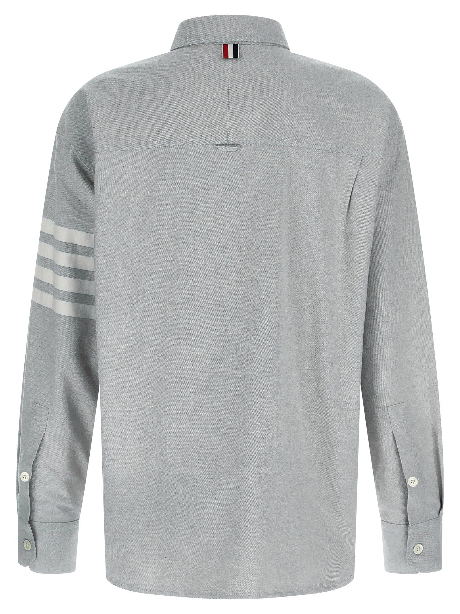 4BAR flannel shirt Gray Cotton Shirt, Blouse