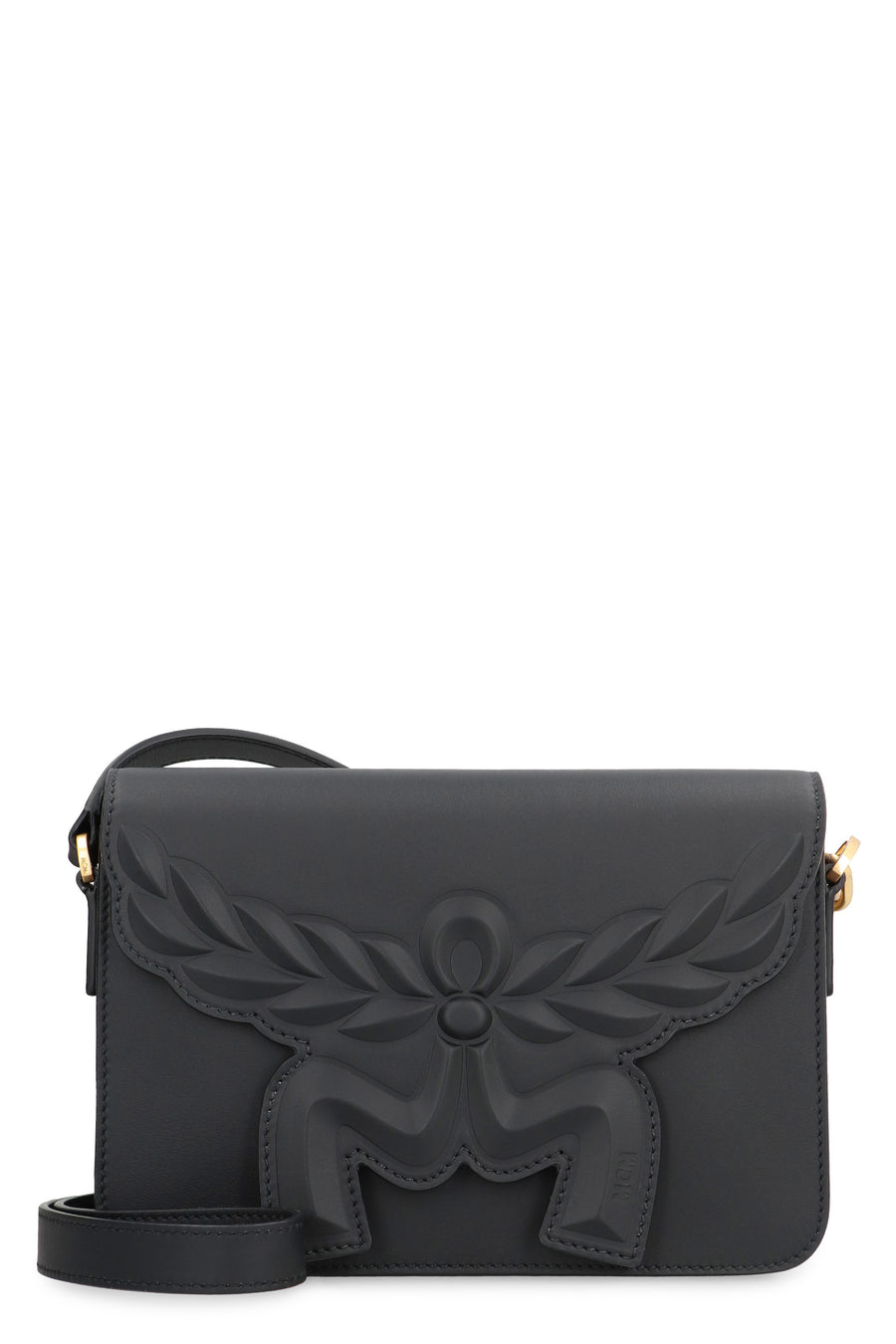 Himmel Leather Crossbody Bag Black Calfskin Shoulder