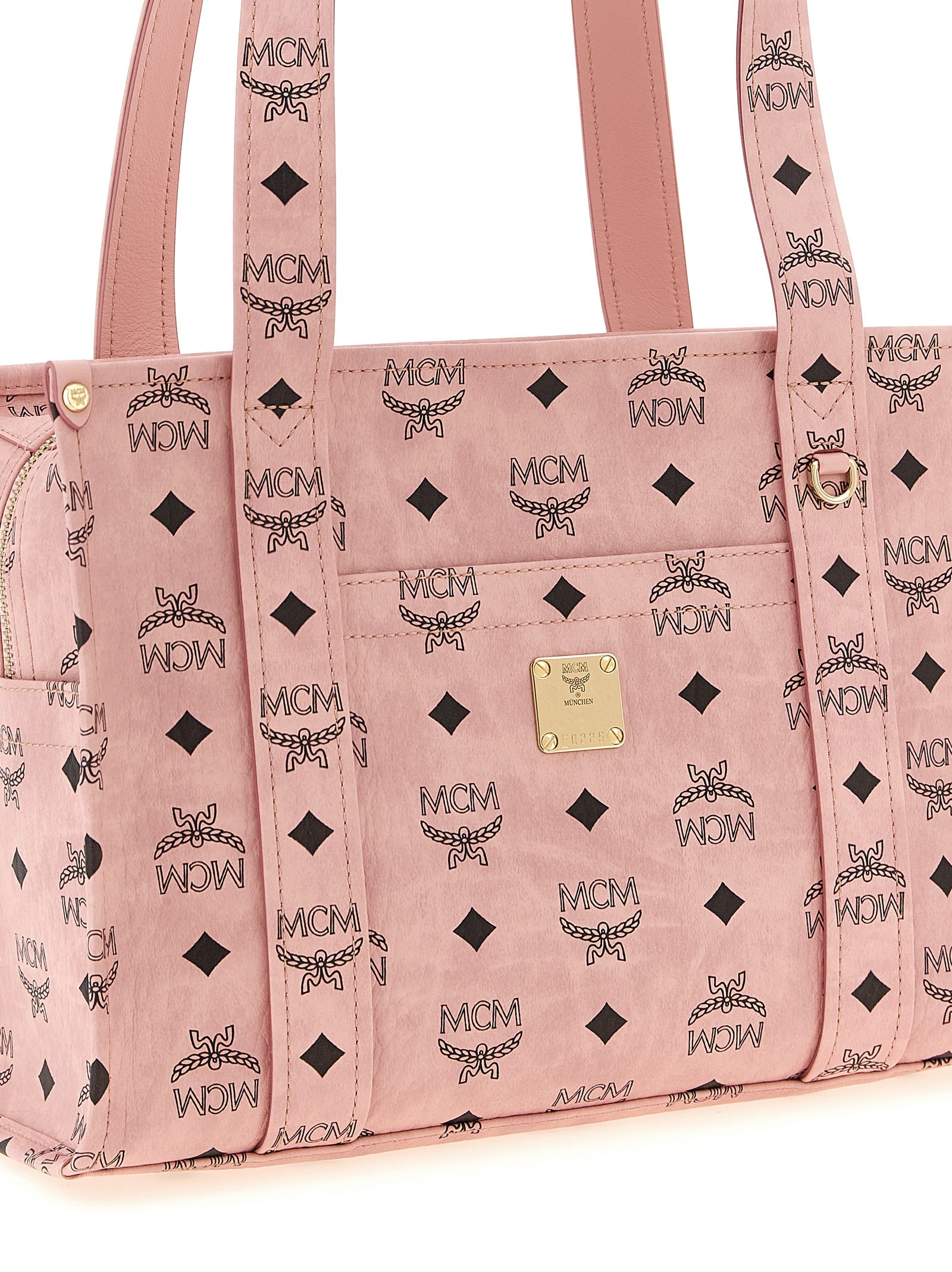 Aren School Tote shoulder bag Pink Polyurethane
