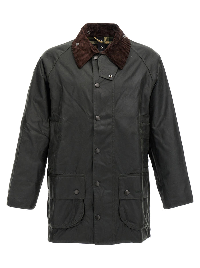 Beaufort Jacket Green Cotton Down Jacket, Parka, Casual