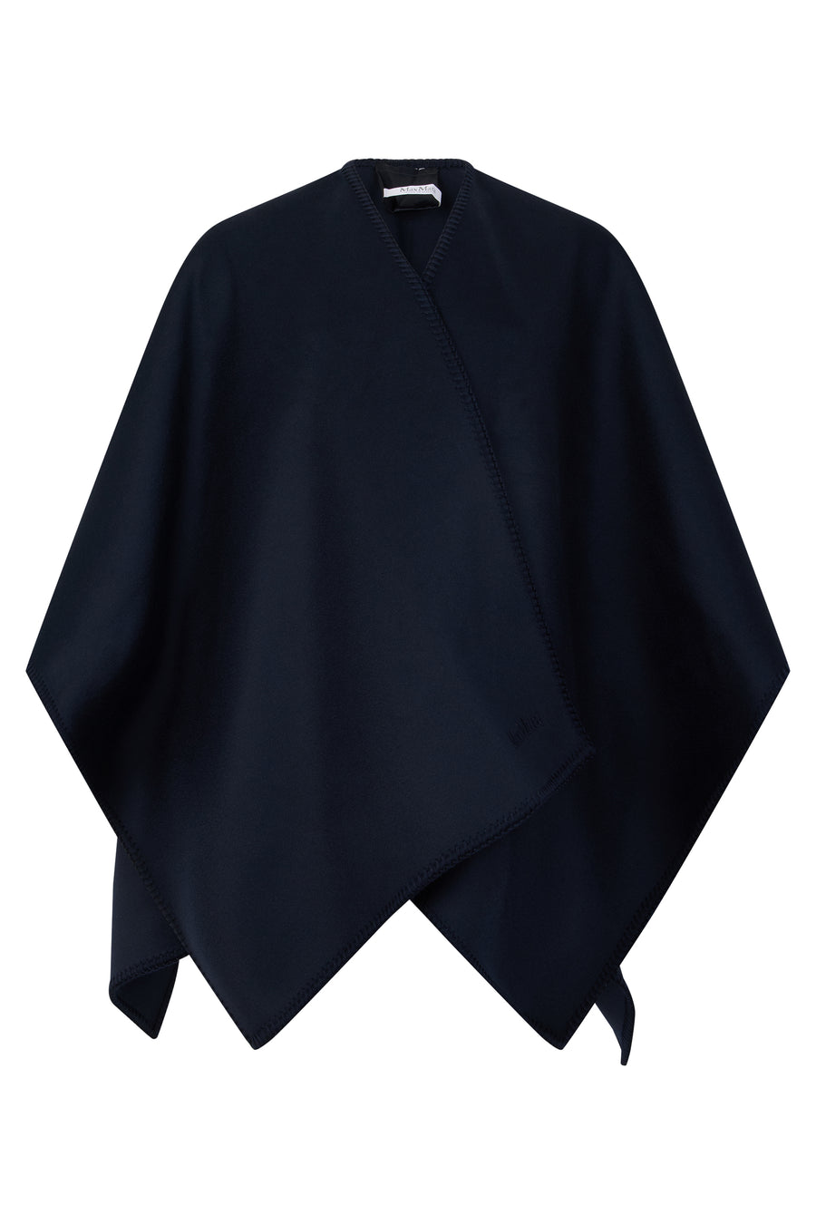Poncho Blue Virgin Wool Capes