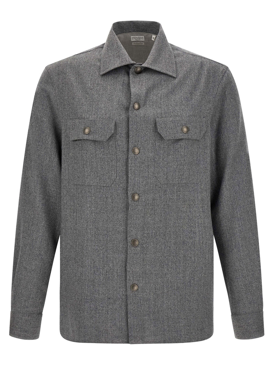 Brunello Cucinelli Flannel Overshirt