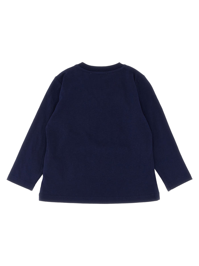 Moschino Teddy Bear T-shirt Blue Cotton
