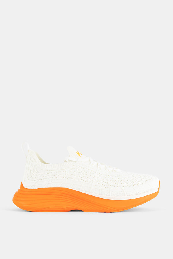 Apl Seamless knit upper sneaker in white
