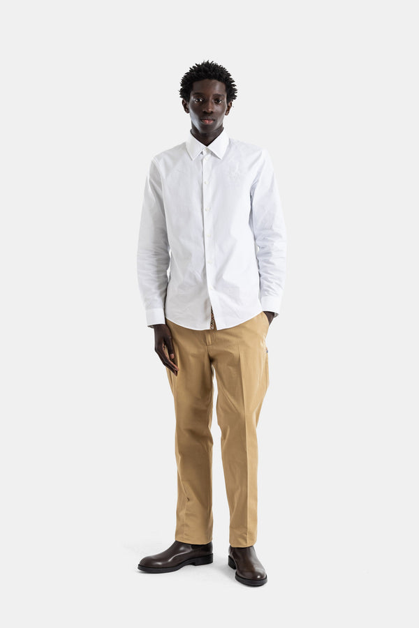 Burberry Cotton poplin shirt in white