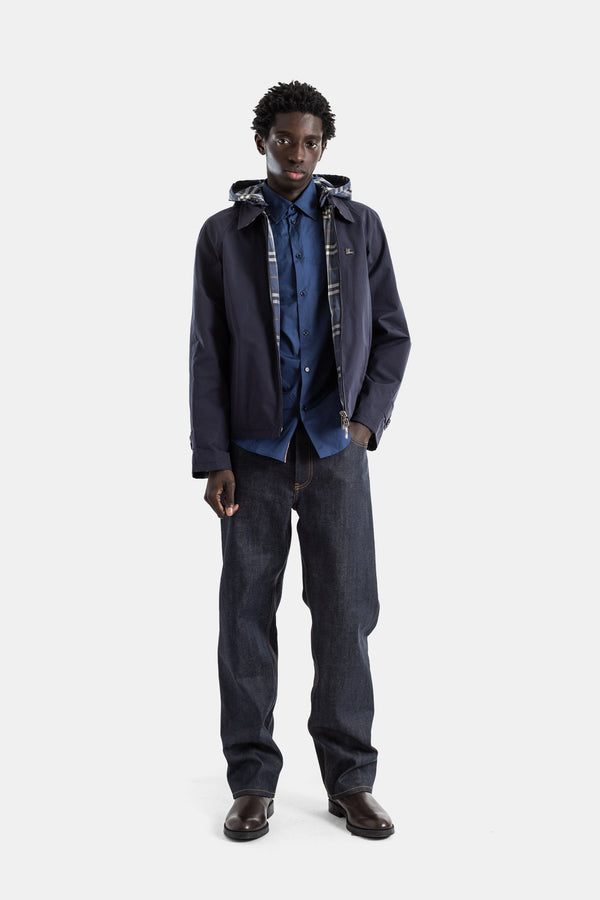 Burberry Cotton twill jacket in navy