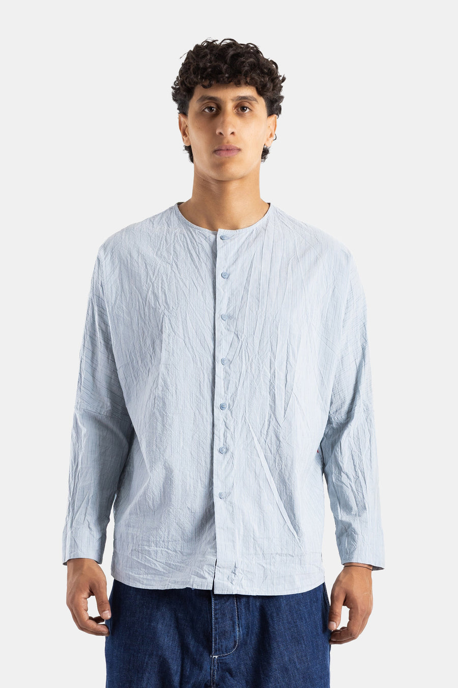 Casey Casey Cotton shirt in blue