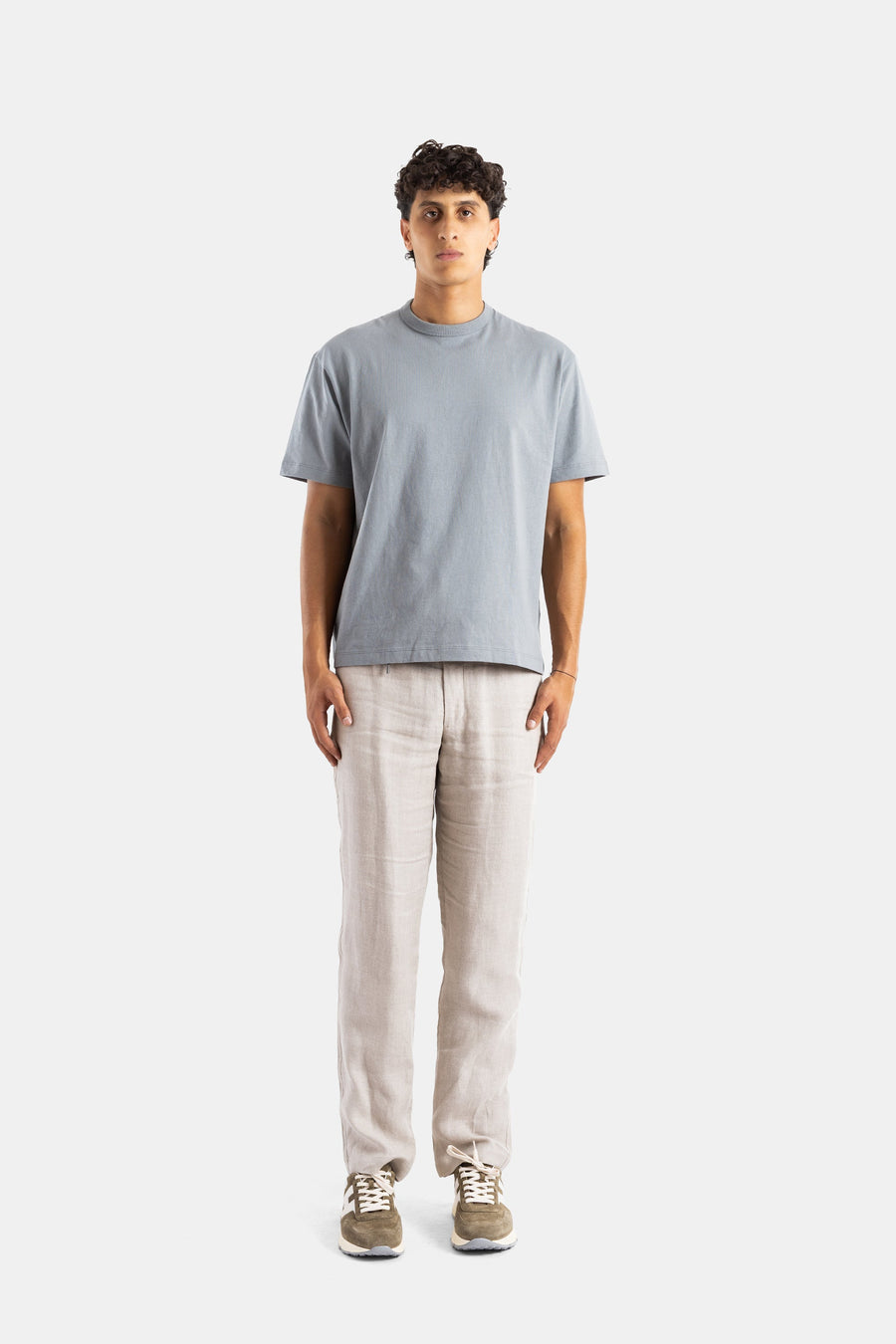 Handvaerk Pima cotton t-shirt in gray