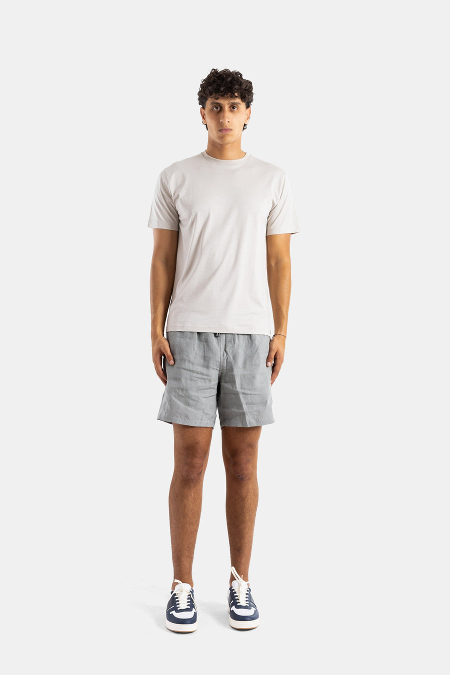 Handvaerk Pima cotton t-shirt in beige