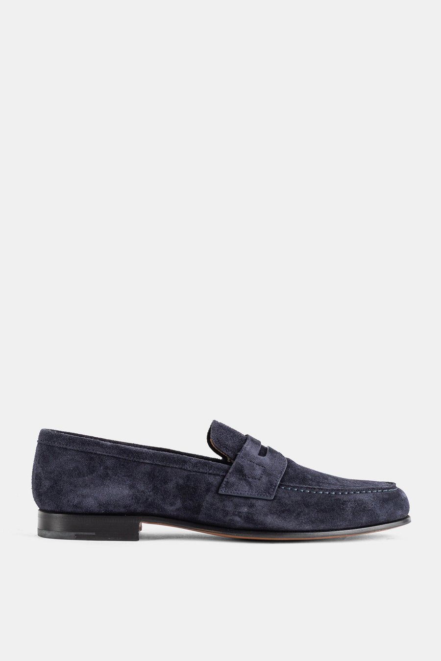 Church'S Suede penny loafer in navy